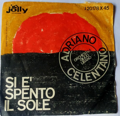 Disco vinile giri adriano - vinile, 45