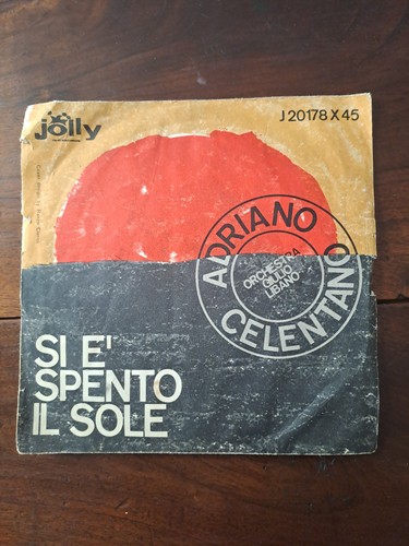Disco giri adriano - 45,
