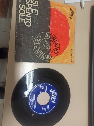 Disco vinile giri adriano - 45,