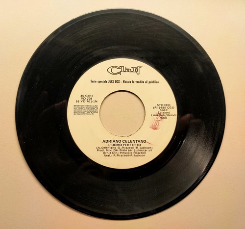 Disco vinile giri adriano - disco,