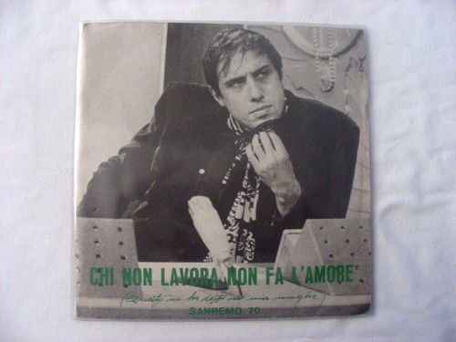 Disco vinile giri adriano - 45,