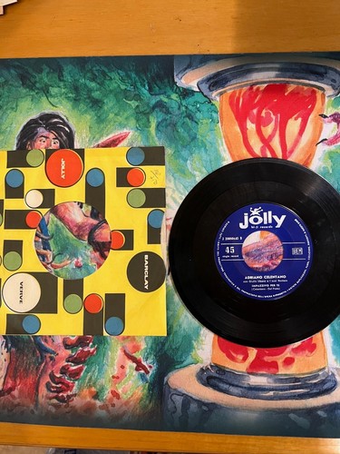 Disco giri vinile adriano - 45,